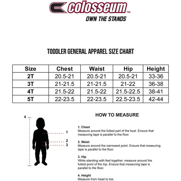 New USC Trojans Toddler Girls 3T Chloe Tee Shirt Colosseum - Picture 5 of 5